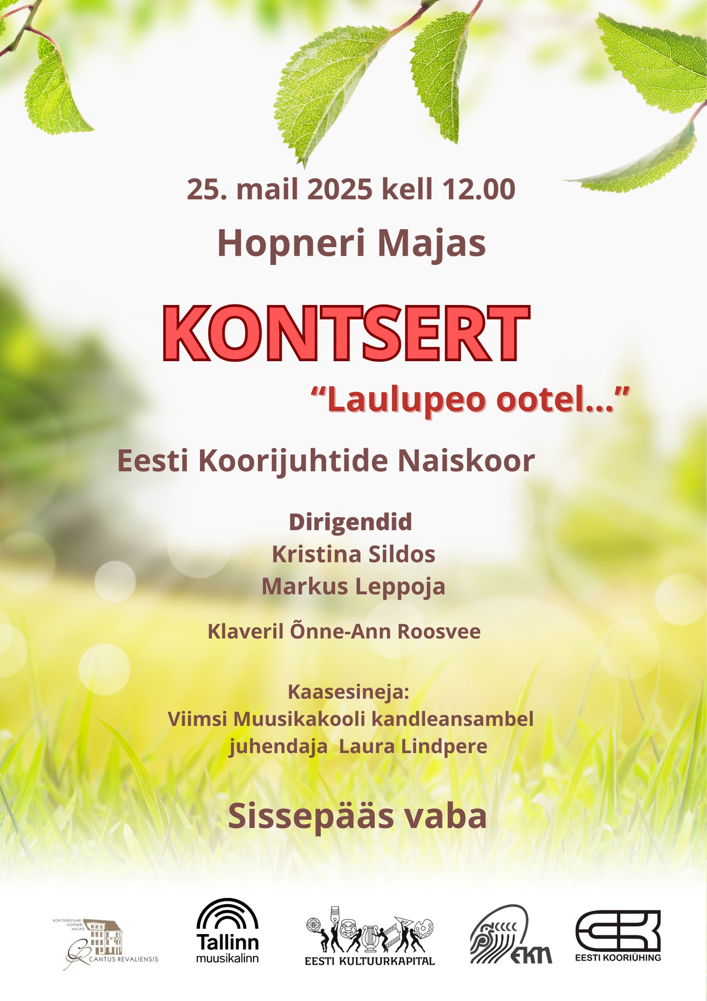 Kontsert “Laulupeo ootel…”