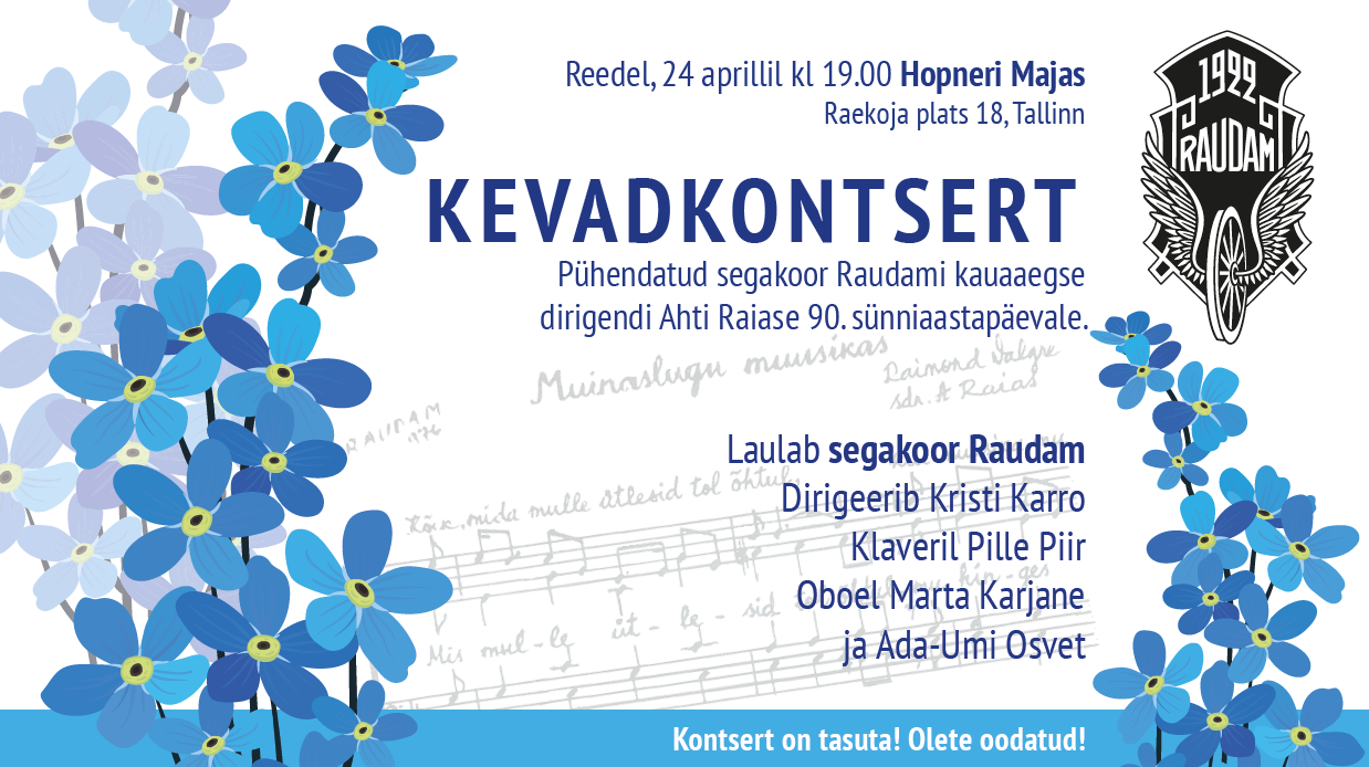 Segakoor Raudami kevadkontsert